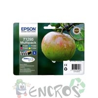 Epson T1295 - Pack de 4 cartouches Epson T1291 T1292 T1293 T1294