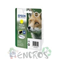 Epson T1284 - Cartouche d'encre Epson C13T128440 jaune