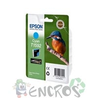 Epson T1592 - Cartouche d'encre Epson C13T15924010 cyan