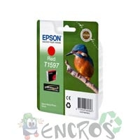 Epson T1597 - Cartouche d'encre Epson C13T15974010 rouge