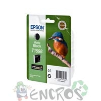 Epson T1598 - Cartouche d'encre Epson C13T15984010 noir mate