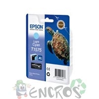 Epson T1575 - Cartouche d'encre Epson C13T15754010 photo cyan