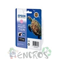 Epson T1576 - Cartouche d'encre Epson C13T15764010 photo magenta