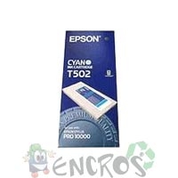 T502 - Cartouche d'encre Epson T502 C13T502011 cyan (T502011)
