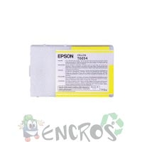 T6054 - Cartouche d'encre Epson T6054 C13T605400 jaune (capacite