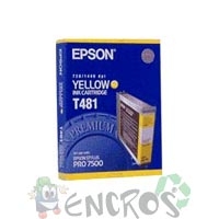 T481 - Cartouche d'encre Epson T481 C13T481011 jaune