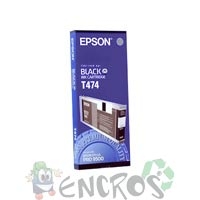 T474 - Cartouche d'encre Epson T474 C13T474011 noir