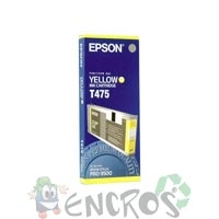 T475 - Cartouche d'encre Epson T475 C13T475011 jaune
