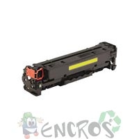 HP CC532A / Canon 718- Toner compatible jaune HP CC532A