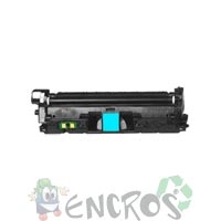 Q9701A - Toner compatible equivalent au modele Q9701A cyan