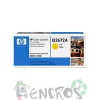 HP Q2672A - Toner HP Q2672A jaune