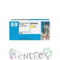 HP Q7582A - Toner HP Q7582A jaune