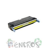 Q9722A - Toner compatible equivalent au modele Q9722A jaune
