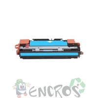 Q7581A - Toner compatible equivalent au modele HP Q7581A cyan