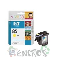 HP 85 - Tete d'impression HP numero85 C9422A jaune