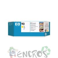 HP 90 - Tete d'impression HP numero90 C5057A jaune