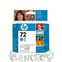 HP 72 - Cartouche d'encre HP numero72 C9398A cyan 69ml