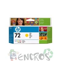 HP 72 - Cartouche d'encre HP numero72 C9373A jaune 130ml