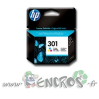 HP 301 - Cartouche d'encre HP numero301 CH562EE Vivera couleur