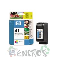 HP 41 - Cartouche d'encre HP numero41 51641AE couleur