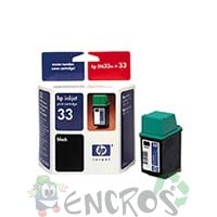 HP 33 - Cartouche d'encre HP numero33 51633ME noir
