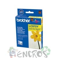 Brother LC970 Y - Cartouche d'encre Brother LC970Y jaune