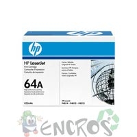 HP 64A - Toner HP CC364A noir (capacite simple)