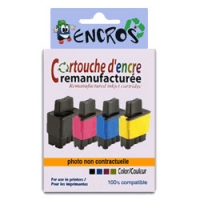 PRIX KO : pack 5 cartouches compatibles noires et couleurs LC900