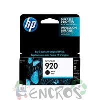 HP 920 - Cartouche d'encre HP numero920 CD971AE noir (capacite s