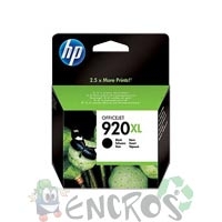 HP 920XL - Cartouche d'encre HP numero920XL CD975AE noir (grande
