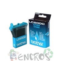 Brother LC600 C - Cartouche d'encre Brother LC600C cyan