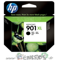 HP 901XL - Cartouche d'encre HP CC654AE noir (grande capacité)