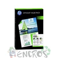 HP 920XL - OfficeJet Value Pack CH081AE cyan, magenta, jaune