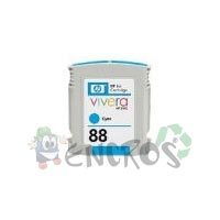 HP 88 - Cartouche d'encre HP numero88 C9386AE cyan (capacite sim