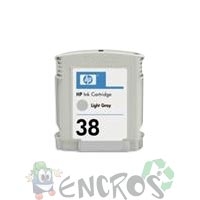 HP 38 - Cartouche d'encre HP numero38 C9414A gris