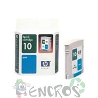 HP 10 - Cartouche d'encre HP numero10 C4841AE cyan