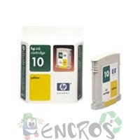 HP 10 - Cartouche d'encre HP numero10 C4842AE jaune
