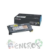 Lexmark C500S2YG - Toner Lexmark 0C500S2YG jaune (capacite simpl