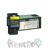 Lexmark 0C540A1YG - Toner Lexmark 0C540A1YG LRP jaune (capacite