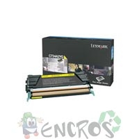 Lexmark C734A2YG - Toner Lexmark C734A2YG neuf jaune