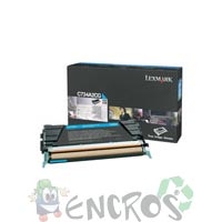 Lexmark C734A2CG - Toner Lexmark C734A2CG neuf cyan