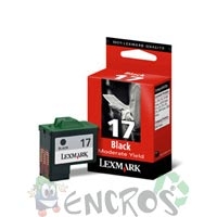 Lexmark 17 - Cartouche d'encre Lexmark numero17 10N0217 noir (ca