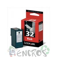 Lexmark 32 - Cartouche d'encre Lexmark numero32 18C0032E noir (c