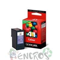 Lexmark 41 - Cartouche d'encre Lexmark numero41 018Y0141E couleu