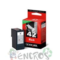 Lexmark 42 - Cartouche d'encre Lexmark numero42 018Y0142E Noir