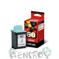 Lexmark 60 - Cartouche d'encre Lexmark numero60 17G0060 couleur