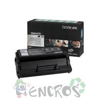 Lexmark 08A0478 - Toner Lexmark 08A0478 noir (grande capacite)