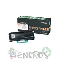 Lexmark E460X11E - Toner Lexmark E460X11E LRP noir (capacite ult