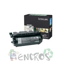 Lexmark 12A7462 - Toner Lexmark 12A7462 noir (grande capacite)