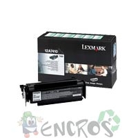 Lexmark 12A7410 - Toner Lexmark 12A7410 noir (capacite simple)